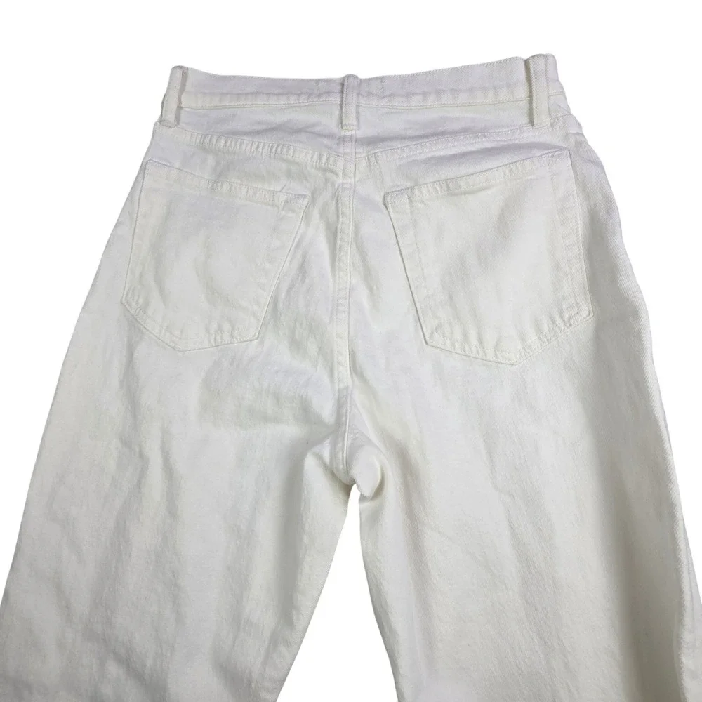Abercrombie & Fitch White Curve‎ Love The Slim Straight Ultra High Rise Jeans 29